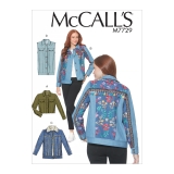 McCalls 8120 Misses Jackets Sewing Pattern Sz 4-22 